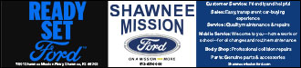 Shawnee Mission Ford Wide Sponsorship Banner