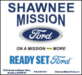 Shawnee Mission Ford Tall Sponsorship Banner