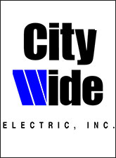 City Wide Electric Inc Tall Sponsorship Banner